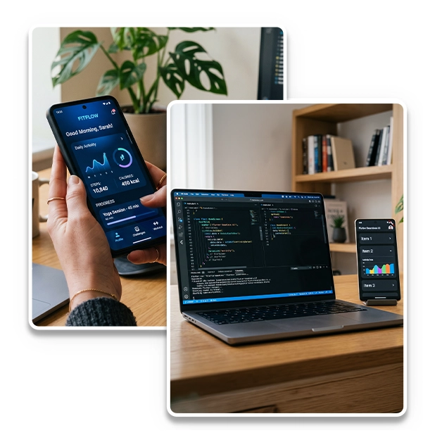 flutter app development company in Chennai building cross platform mobile application with coding and UI design
